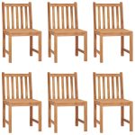 Set mobilier grădină, 7 piese, lemn masiv de tec