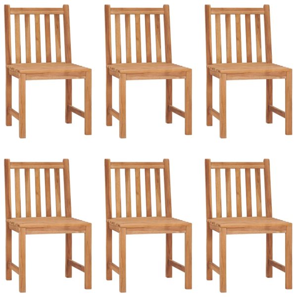 Set mobilier grădină, 7 piese, lemn masiv de tec