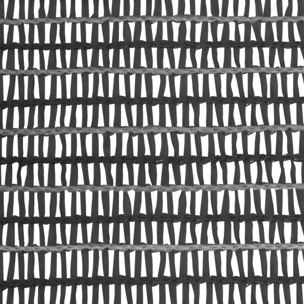 Plasă pentru intimitate, antracit, 1×25 m, HDPE, 150 g/m²