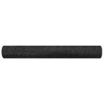 Plasă protecție intimitate, negru, 1×10 m, HDPE, 75 g/m²