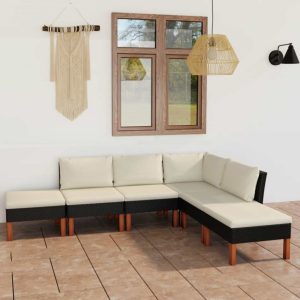 Set mobilier de grădină cu perne