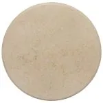 Blat de masă, crem, Ø50×2,5 cm, marmură