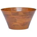 Chiuvetă, Φ40×20 cm, lemn masiv de tec