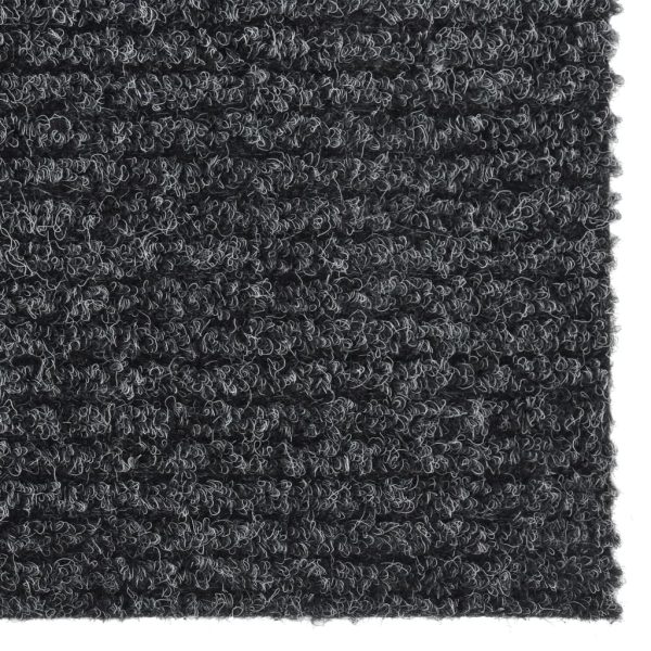 Covor traversă de captare a murdăriei, antracit, 100×200 cm