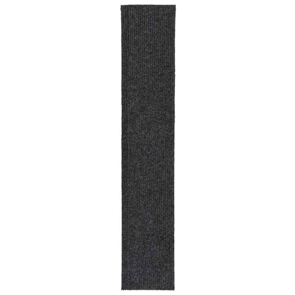 Covor traversă de captare a murdăriei, antracit, 100×500 cm