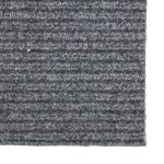 Covor de captare a murdăriei, gri, 100×300 cm