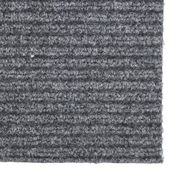 Covor de captare a murdăriei, gri, 100×300 cm