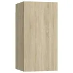 Comodă TV, stejar Sonoma, 30,5x30x60 cm, lemn prelucrat