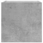 Dulap TV montaj pe perete, gri beton, 30,5x30x30 cm