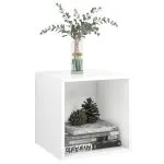 Dulap de perete, alb, 37x37x37 cm, lemn prelucrat