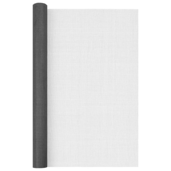 Plasă de sârmă, negru, 60×1000 cm, fibră de sticlă