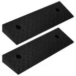 Rampe pentru bordură, 2 buc., 50×17,5×5 cm, cauciuc
