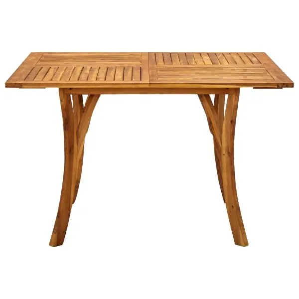 Set de masă pentru grădină, 5 piese, maro