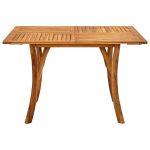 Set mobilier de grădină, 5 piese, gri închis