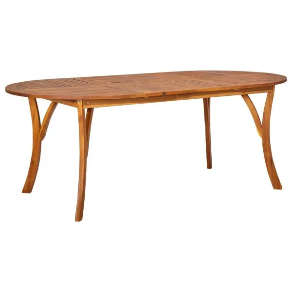 Set mobilier de grădină, 7 piese, bej