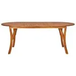 Set mobilier de grădină, 9 piese, negru
