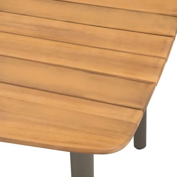 Set mobilier de grădină, 7 piese, gri, poliratan
