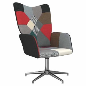 Scaun de relaxare, material textil, petice