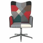 Scaun de relaxare, material textil, petice