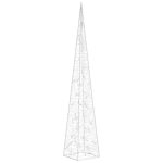 Con de lumină cu LED decorativ multicolor 120 cm, acril