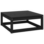 Set mobilier grădină cu perne, 4 piese, lemn masiv pin