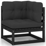 Set mobilier grădină cu perne, 8 piese, lemn masiv pin