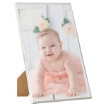 Rame foto colaj pentru masă 3 buc. argintiu 21×29,7 cm MDF