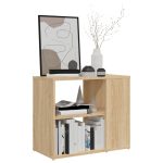 Dulap lateral, stejar sonoma, 60x30x50 cm, lemn prelucrat