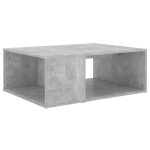 Măsuță de cafea, gri beton,90x67x33 cm, lemn prelucrat