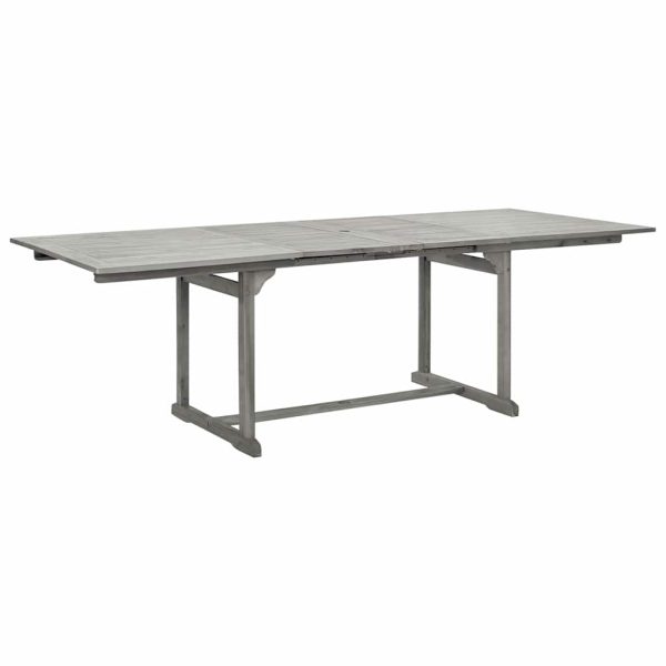 Set mobilier de grădină, 7 piese, lemn masiv de acacia