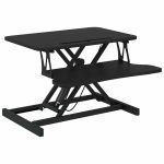 Stație de lucru reglabilă 60x40x(13-41,5)cm oțel lemn prelucrat