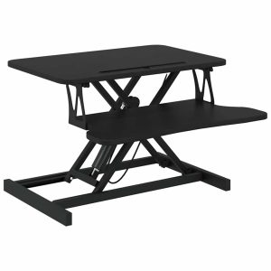 Stație de lucru reglabilă 60x40x(13-41,5)cm oțel lemn prelucrat