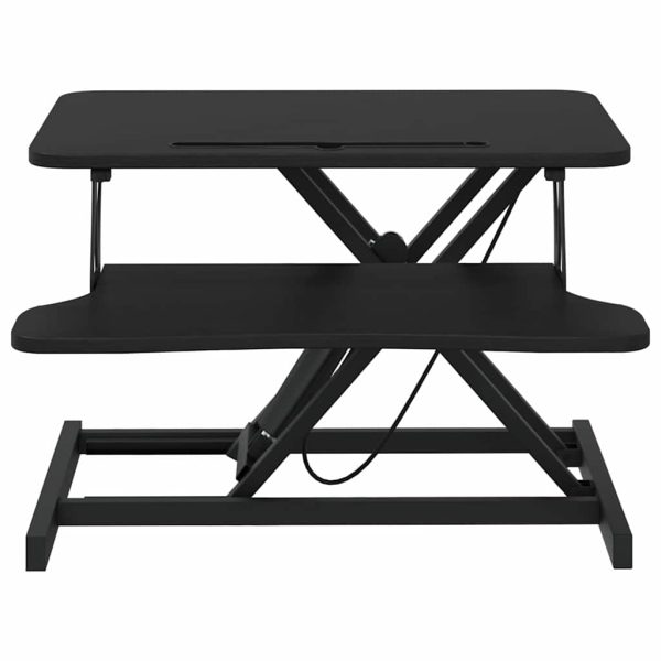 Stație de lucru reglabilă 60x40x(13-41,5)cm oțel lemn prelucrat