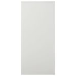 Dulap cu ușă glisantă, gri deschis, 90x40x90 cm, oțel