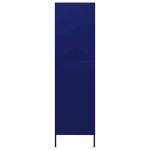 Șifonier, bleumarin, 90x50x180 cm, oțel