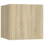 Set de dulapuri TV, 5 piese, stejar sonoma, lemn prelucrat