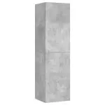 Dulapuri TV, 4 buc., gri beton, 30,5x30x110 cm, lemn prelucrat
