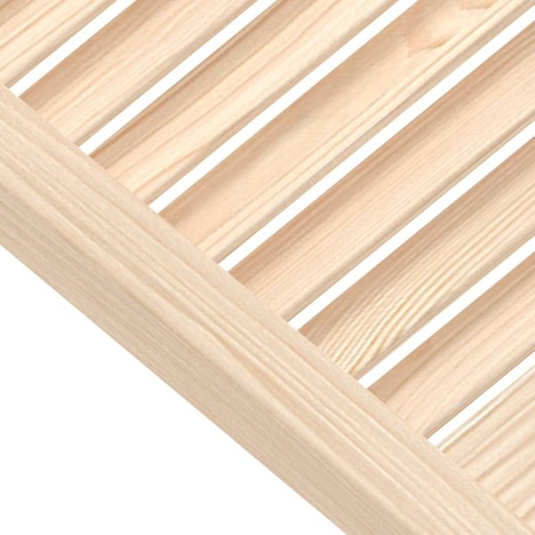 Uși de dulap design lambriu, 4 buc., 69×49,4 cm, lemn masiv pin