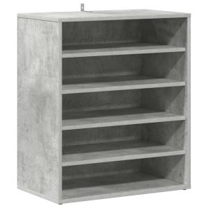 Pantofar, gri beton, 60x35x70 cm, PAL
