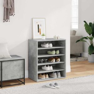 Pantofar, gri beton, 60x35x70 cm, PAL