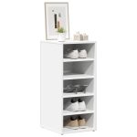 Pantofare, 2 buc., alb, 31,5x35x70 cm, PAL