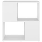 Bibliotecă, alb, 60 x 24 x 63 cm, PAL