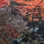 Covor lavabil, mozaic multicolor, 80×300 cm, antiderapant