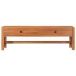 Dulap TV cu sertare 120x40x45 cm lemn masiv de tec