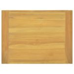 Dulap de baie suspendat, 60x45x35 cm, lemn masiv de tec