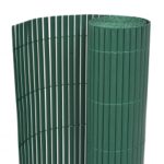 Gard pentru grădină cu 2 fețe, verde, 110×300 cm