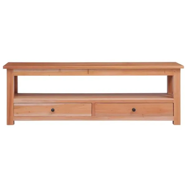 Comodă TV, 115x30x40 cm, lemn masiv de mahon