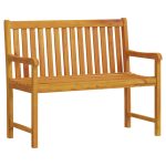 Bancă de grădină, 110 cm, lemn masiv acacia