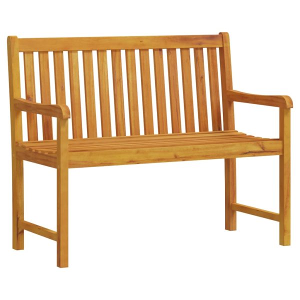 Bancă de grădină, 110 cm, lemn masiv acacia