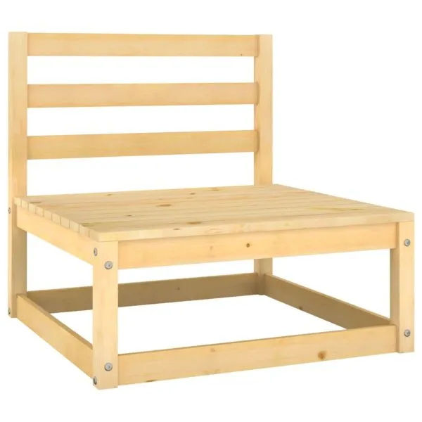Set mobilier grădină cu perne, 9 piese, lemn masiv de pin